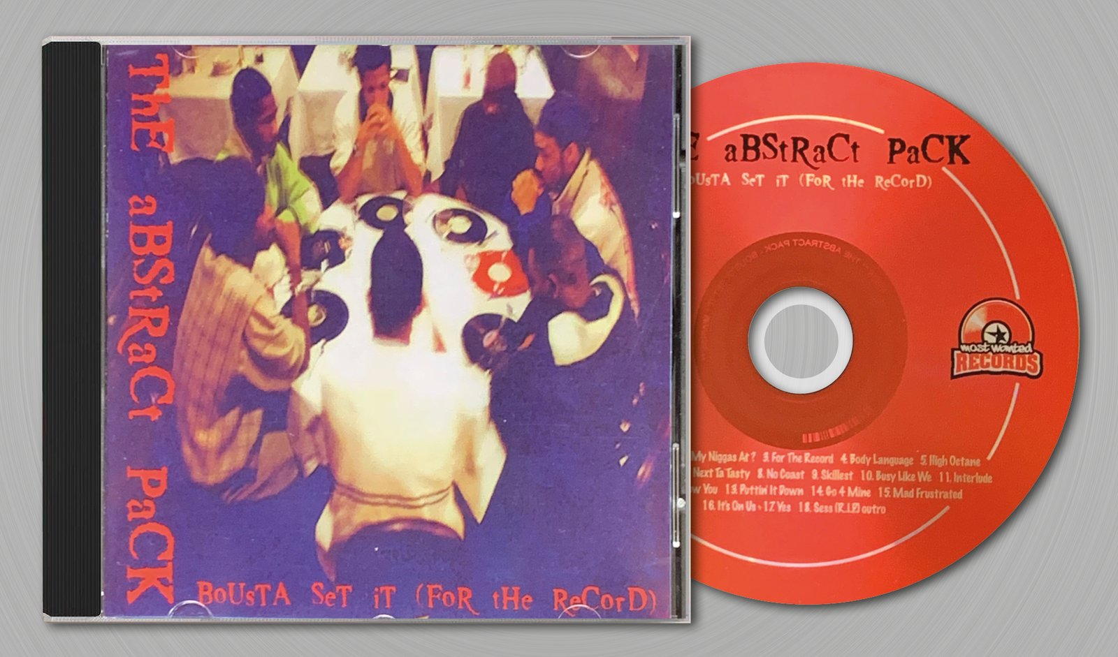 CD: The Abstract Pack - Bousta Set It ( For The Record ) 1998-2022